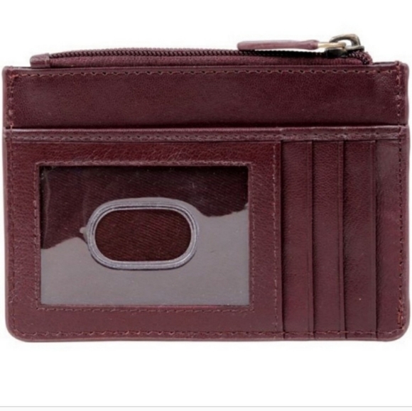 Myra Hand Tooled Genuine Leather Coin and Cardholder. - Picture 9 of 12